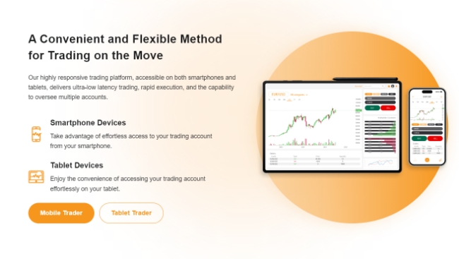 a website screenshot